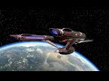 Polar Lights Star Trek USS Enterprise model 1/1000 (Capt. Pike), filmed with motion control camera