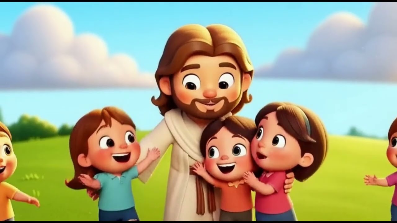 Jesus Is with Me When I Play 🎨 | Happy Christian Songs for Kids