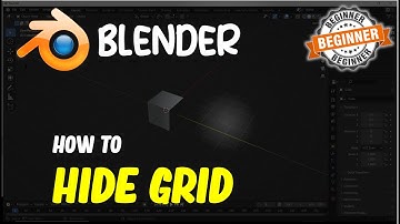 Blender How To Hide Grid