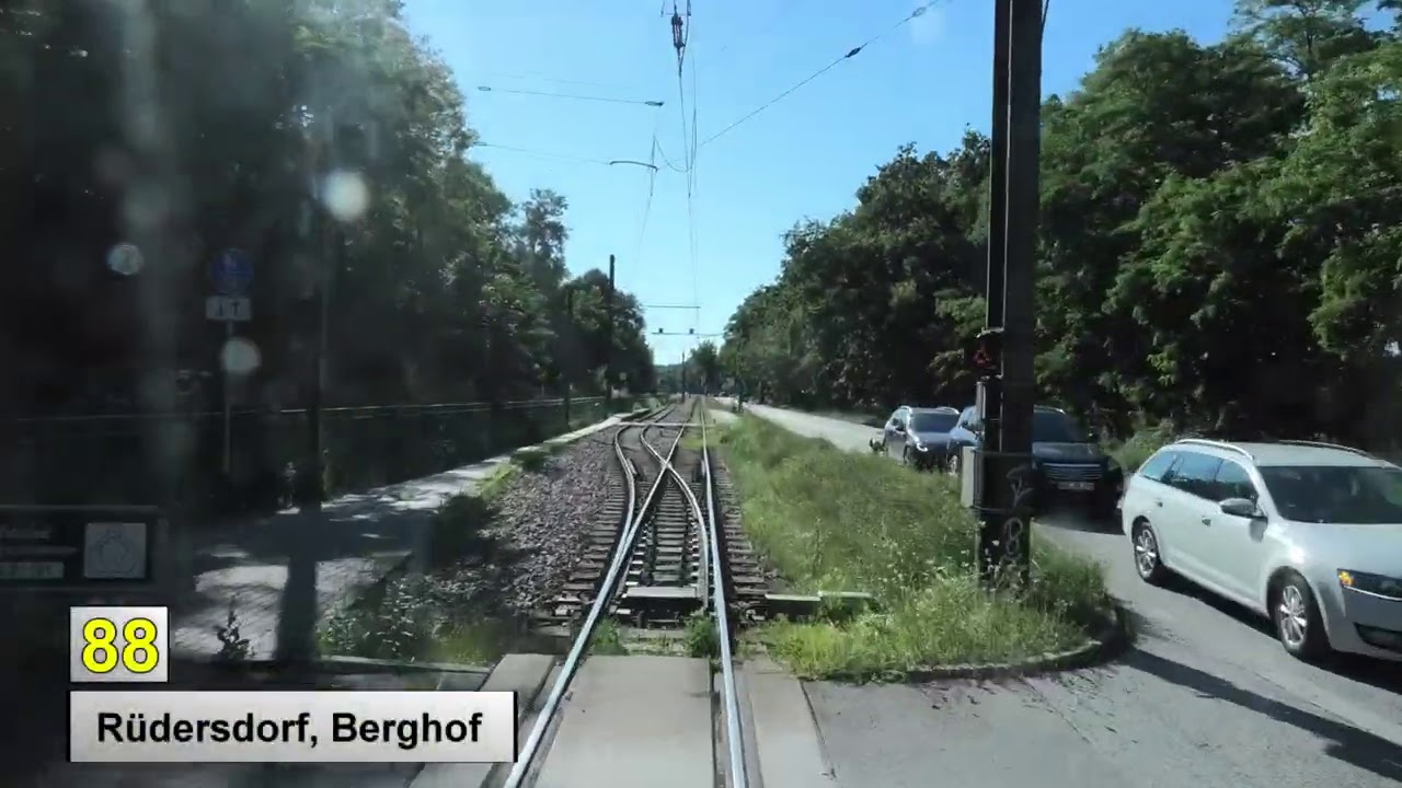 Straßenbahn Schöneiche - Rüdersdorf 2020 Linie 88