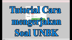 Cara Mudah mengerjakan Soal UNBK - Durasi: 10.48. 