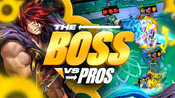 I Played the Boss in a Pro Only Lobby | TFT Rank 1 Best Comps