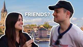 How to make Swiss friends in Zurich, Switzerland? by Claudia and Jan 11,936 views 11 months ago 13 minutes, 38 seconds