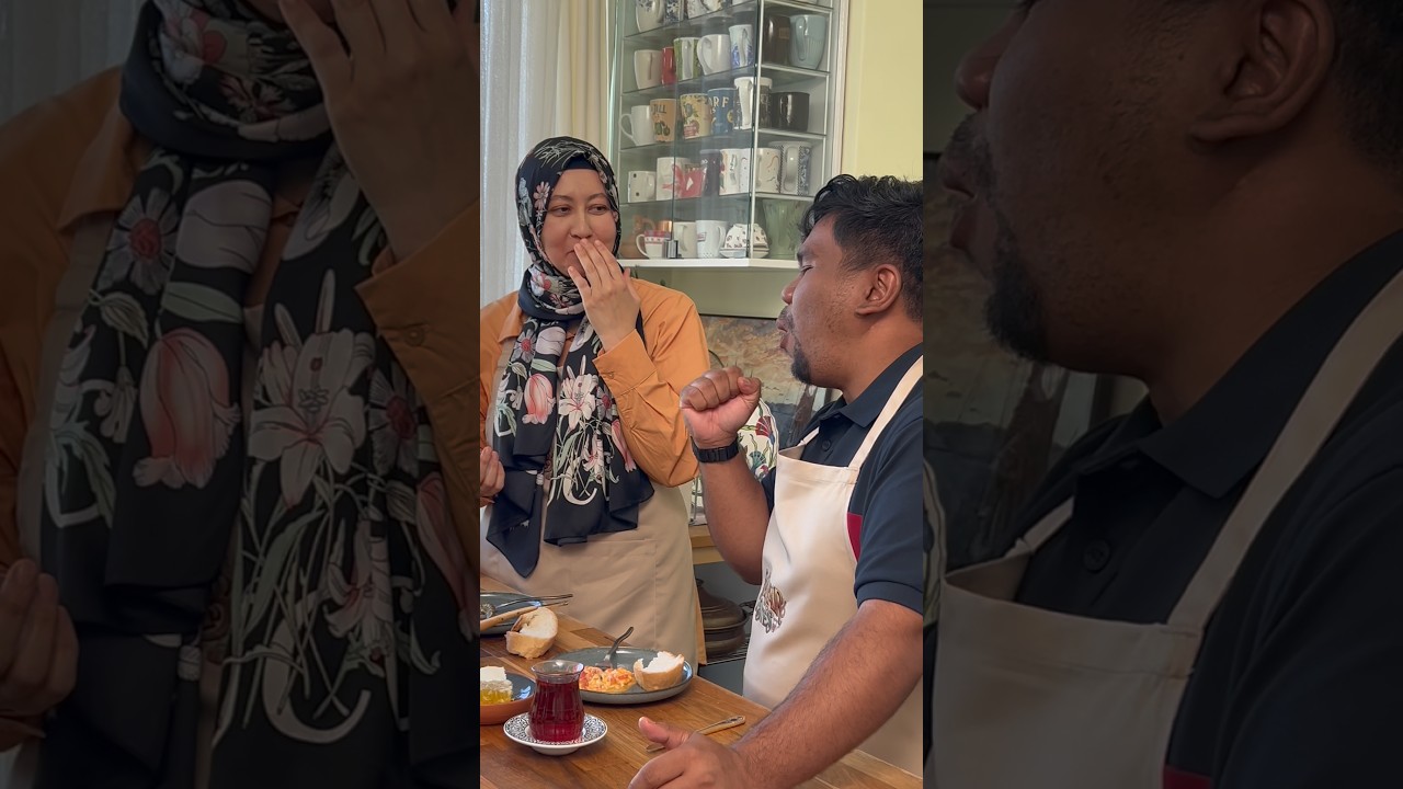 Reaction Of Malasian chef trying Turkish Menemen
