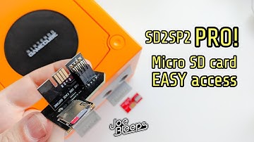 SD2SP2 Pro for Nintendo Gamecube mod guide and review - easy SD card access even with Gameboy Player
