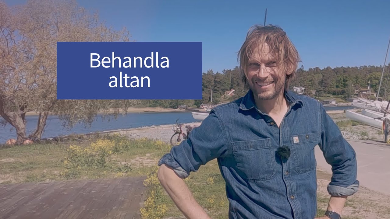 Så lätt rengör och skyddar du din altan – Mäster visar hur