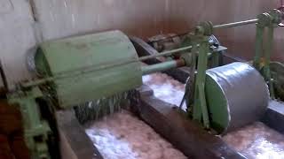 Hollander beater || akarshakti.com|| cotton waste || handmade paper || cotton waste into pulp ||