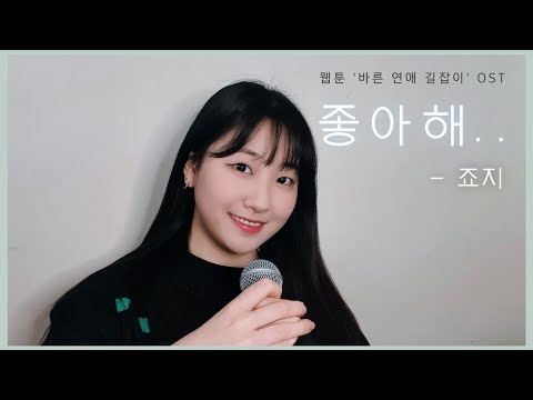 [바른연애 길잡이OST]죠지-좋아해..💚(+6key)여자커버|cover 현선hyunsun