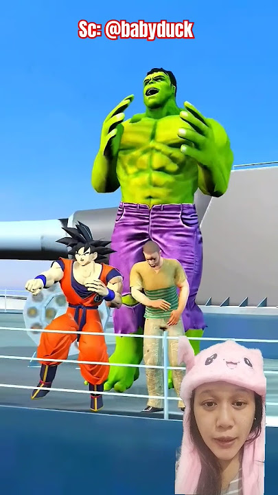 Cupu nih goku ⁉️@babyduck. #shorts #funny #dubbing