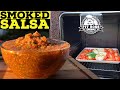 Smoke Roasted Salsa in a Pit Boss Vertical Pellet Smoker