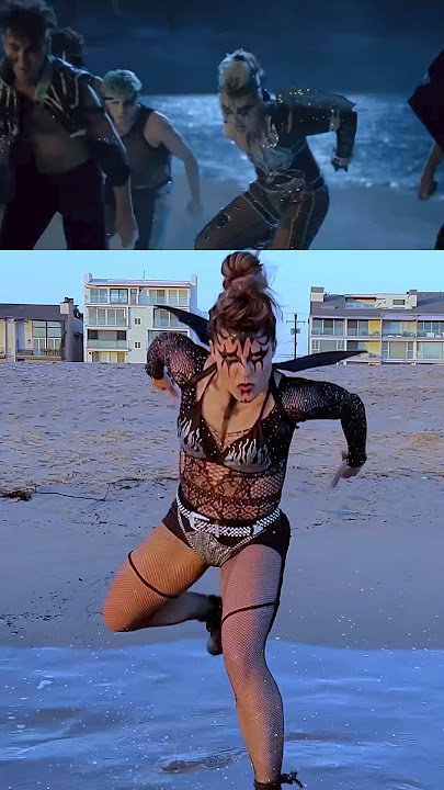 “Karma” Music Video Remake 🦇 @JoJoSiwa #sidebyside #karma #remake DC: @richyjacksonofficial