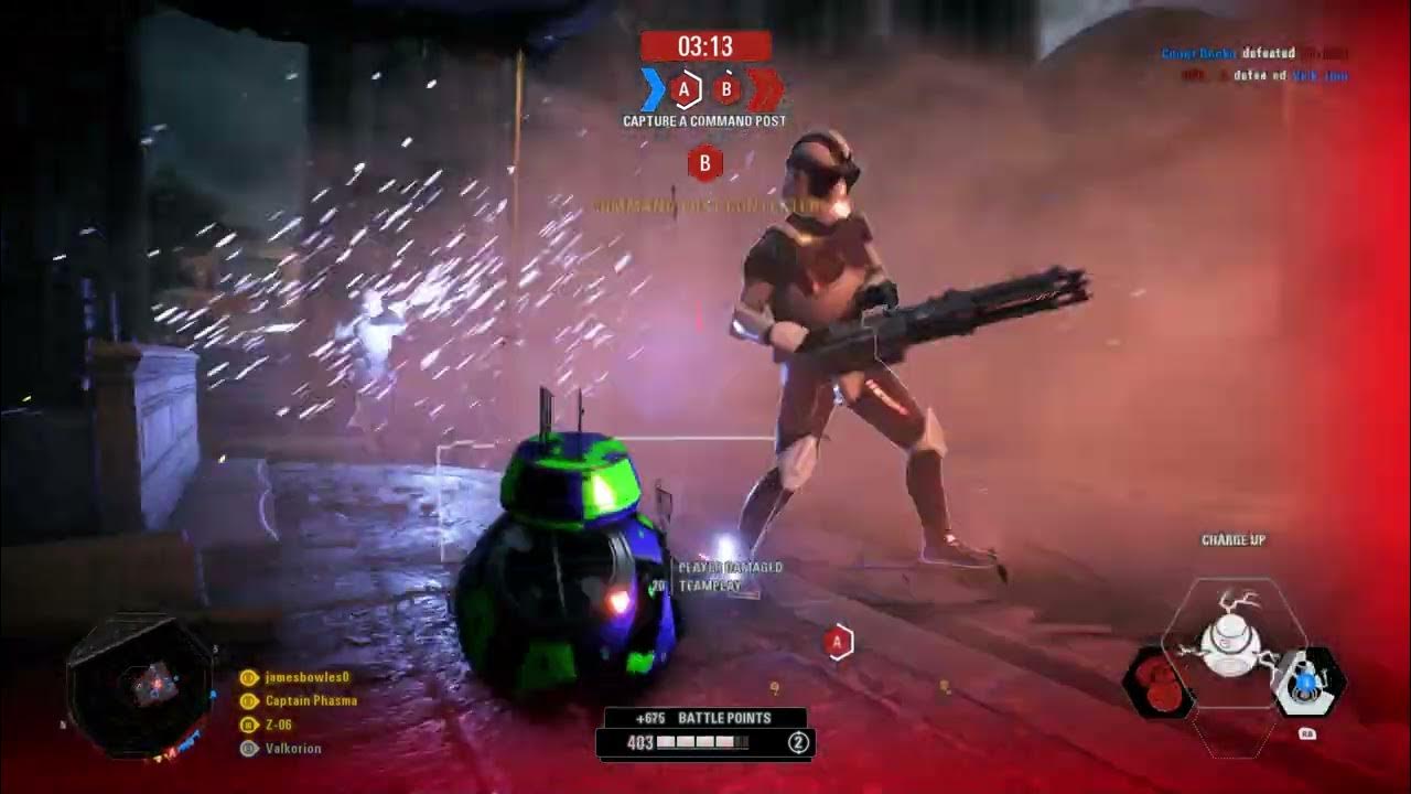 Star Wars Battlefront 2 Naboo Rain (Instant Action Attack