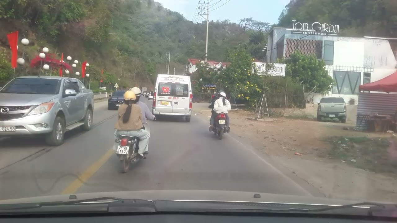 @ Phố thị trấn Mộc Châu