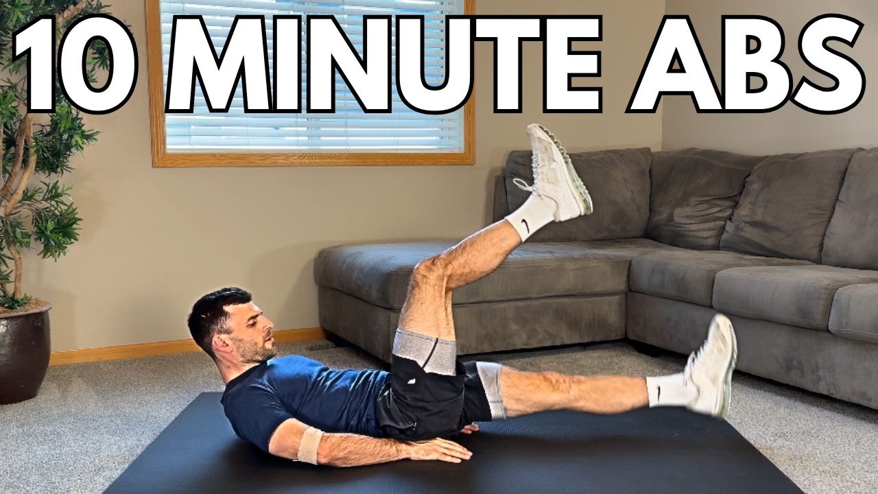 10 Min Ab Workout to Get Defined Abs at Home