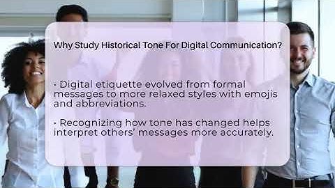 Why Study Historical Tone For Digital Communication? - Everyday-Networking