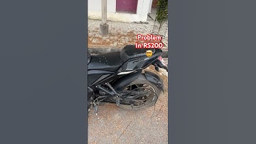 Problem in RS200🤯 #omnamahshivaya #automobile #review #bajajpulsarrs200 #disadvantages #negativity