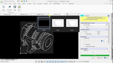 Draftsight Image Tracer  3D image to 3D sketch , casting