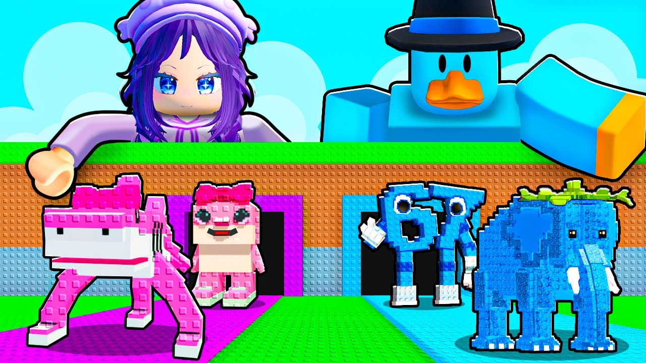 CHICOS vs CHICAS en Steal a Brainrot!