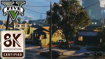 Grand Theft Auto V Trailer 8k (Remastered with Neural Network AI)