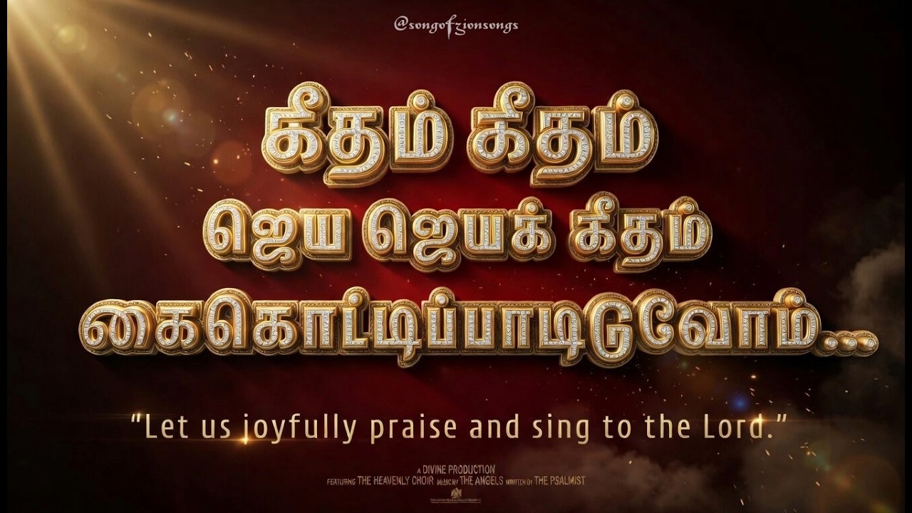 கீதம் கீதம் ஜெய ஜெய கீதம் | Geetham Geetham Jeya Jeya Geetham| Easter ...