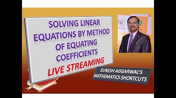 Elimination by Equating Coefficients