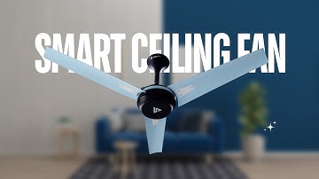 Superfan Duocool | Home automation Ceiling Fan | Smart Fan