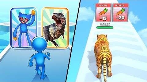 Monster Run Battle Squad | Cat Evolution / All Level Gameplay: Android,iOS