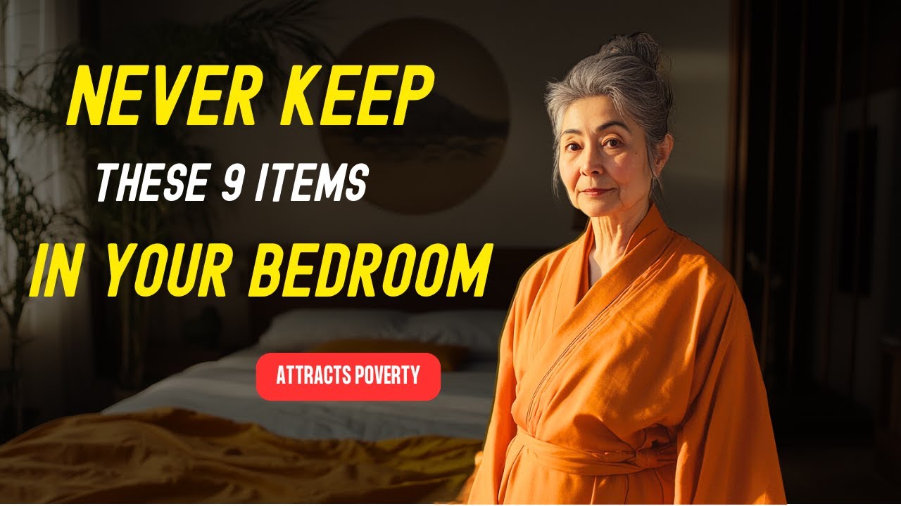 9 Things You Should Remove From Your Bedroom, They Attract Poverty And