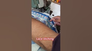 lace stiching dupatta #pico #fashion #alstiching #unfrez