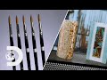 ARTIST PAINT BRUSHES & ART GLASS WALL SCONCES | How It's Made