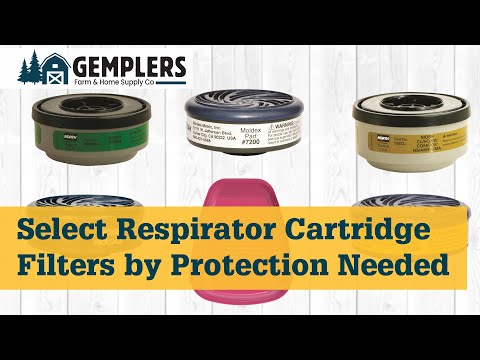 Selecting the Right Reusable Respirator Cartridge Filter