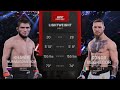 Khabib Nurmagomedov vs Conor Mcgregor | UFC 318 | Full Fight & Highlight UFC 5 #khabibnurmagomedov