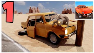 سفر وسط الصحراء مع الارانب المتوحشة road trip game screenshot 3