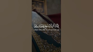 تلاوة هادئة تريح الأعصاب 😴🎧 القارئ: اسلام صبحى سورة: المجادله 💙❤