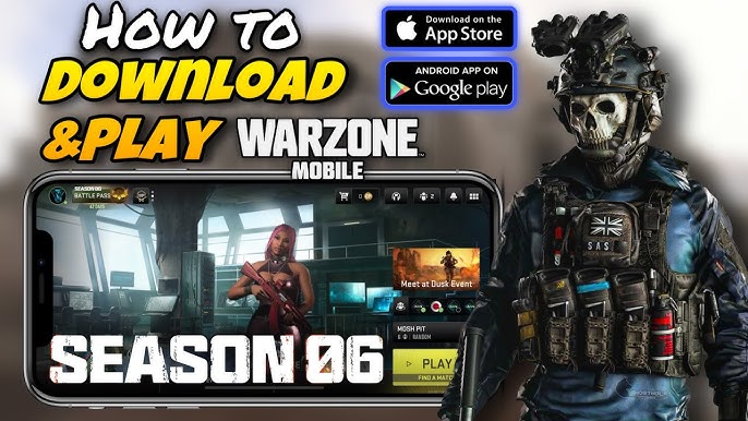 Call of Duty Warzone APK Download Mobile Phone Android APP Game OBB / X