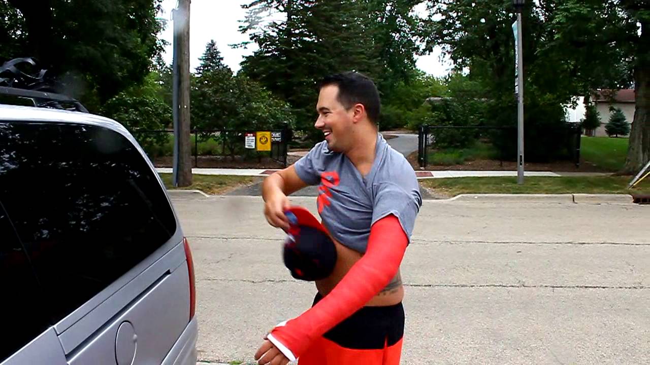 red long arm cast YouTube