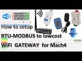 Quicktip: SUPER EASY Modbus RTU auf Modbus TCP/IP Wifi einrichten und in Mach4 steuern [+ENG SUBS💬]