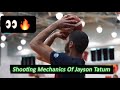 Shooting Mechanics Of Jayson Tatum : Basketball Form Shooting