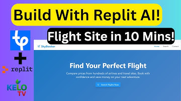 How to Build a Flight Booking Website Using Replit AI (Step-by-Step Tutorial)