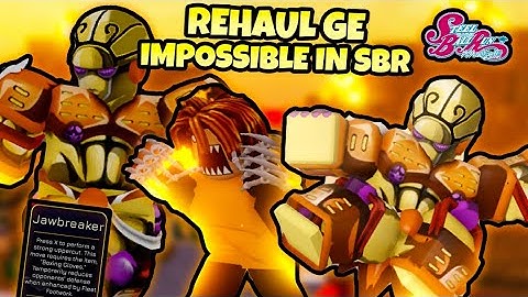 [YBA] Overnerfed Rehauled GE is TERRIBLE to use in SBR...