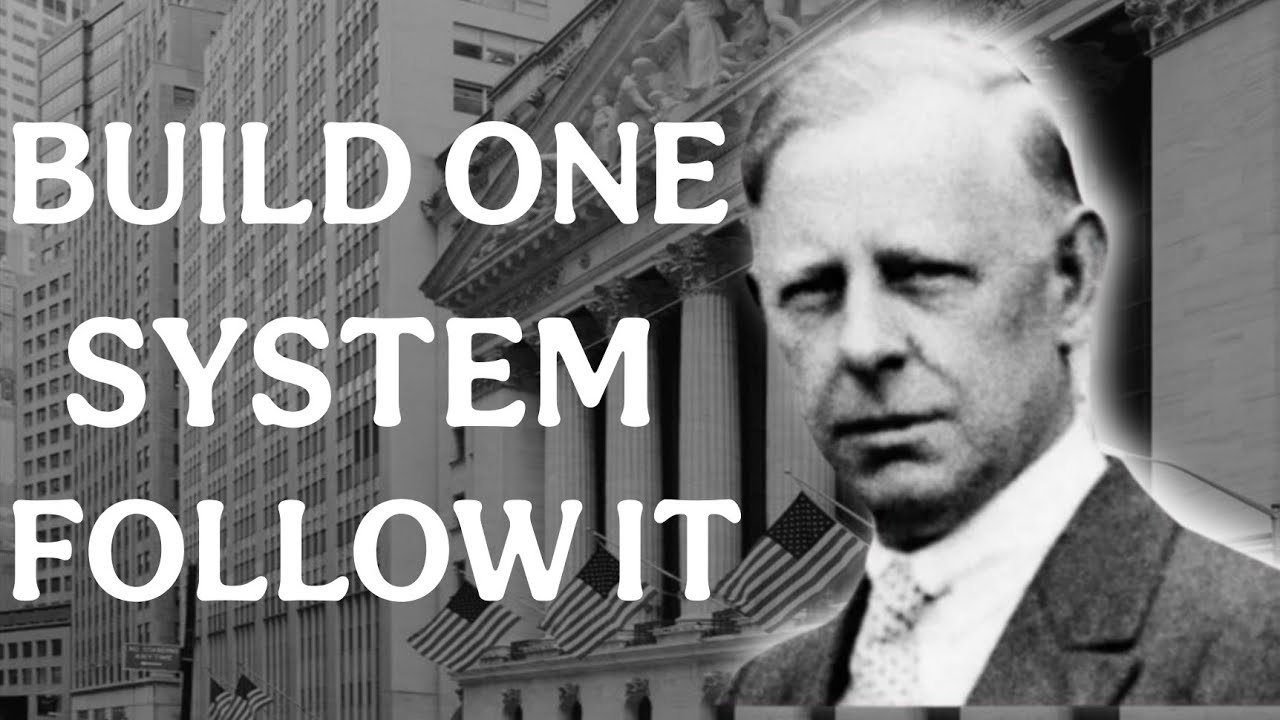 Why Jesse Livermore Believed in ONE Trading System Only | Discipline Trading