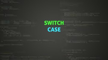 C++ Tutorial#10 - Switch Case