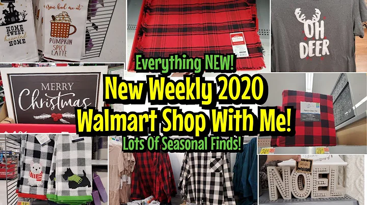 NEW WALMART SHOP WITH ME 2020 CHRISTMAS DECOR PART 3 UPDATE, SHOES, CLOTHES & MORE!