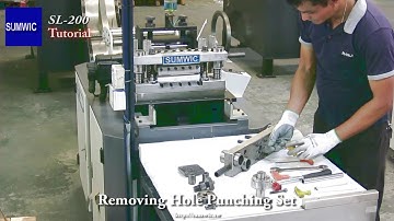 Removing Hole Punching Set / Tutorial for 90
