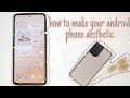 📱How to make your Android phone aesthetic | POLAROID + Reminder widgets.📷✨