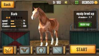 Hourse Racing Game - First Mission Complete with Fully Upgrade screenshot 4