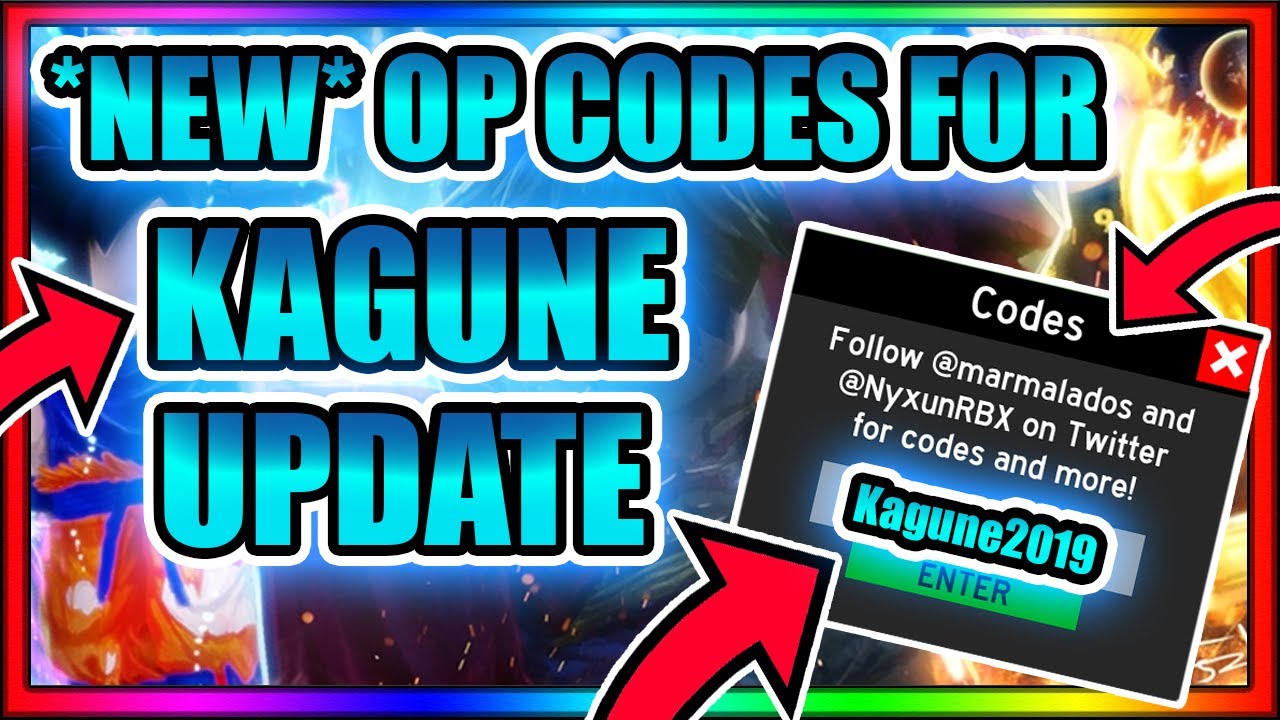 ALL *NEW* SECRET OP CODES FOR THE KAGUNE UPDATE | ANIME ...