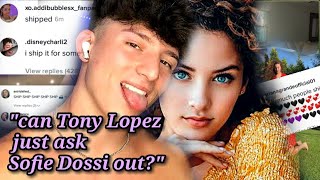 Details SOFIE DOSSI meets up with TONY LOPEZ after JORDAN MATTERS video and now, Fans wants them to date 👀 Guide