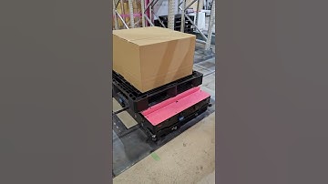 Kawasaki showcasing pallet ASRS/ mobile robot at #ltt2024 #robotics #warehouseautomation