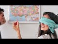 Haritaya Dart Atıp Düştüğü Yere Gitmek | Spontane Vlog